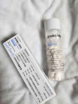 [큐라에스] 뮤신콜라겐 더마3 76.8(1개월분) — 5점을 준 리뷰어가 2023년 12월 올린 사용 사진