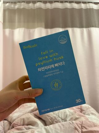메디포스트 모비타 바디코드 식이섬유 차전자피에 빠지다 30포 — 5점을 준 리뷰어가 2022년 12월 올린 사용 사진