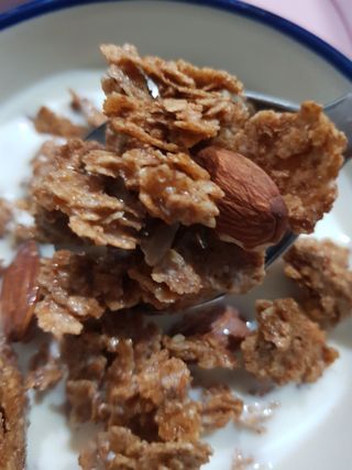 밸런스 다이어트랩 밸다랩 이씨리얼 수제 발아통밀 그래놀라 450g — 5점을 준 리뷰어가 2023년 4월 올린 사용 사진