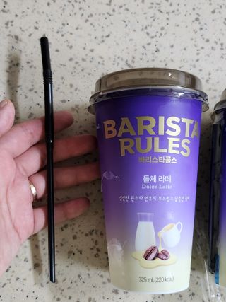 바리스타룰스 돌체 라떼 — 5점을 준 리뷰어가 2023년 4월 올린 사용 사진