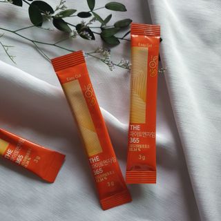 [닥터루템]맛있는 파인애플맛 과채효소 THE파이토엔자임365 1box (30포) — 4.5점을 준 리뷰어가 2022년 10월 올린 사용 사진