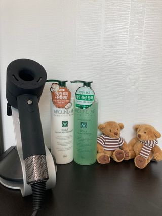 어라운드미 [어라운드 미] 탈모 증상 완화 스칼프 샴푸 + 두피 영양 공급 트리트먼트 — 5점을 준 리뷰어가 2021년 6월 올린 사용 사진