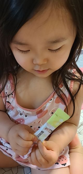 연세생활건강 키즈텐 멀티비타민 1BOX (30포) — 5점을 준 리뷰어가 2022년 5월 올린 사용 사진