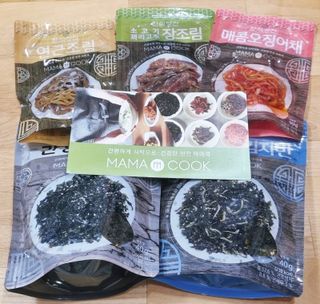 하나마이 [마마쿡] 전 청와대 천상현 셰프의 밑반찬  5종세트(소고기 장조림+연근조림+진미채+간장김자반+새우김자반) — 5점을 준 리뷰어가 2023년 5월 올린 사용 사진
