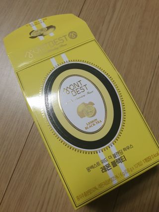 몽베스트 위드더 블랜딩 하우스 _레몬 블랙티 — 5점을 준 리뷰어가 2023년 1월 올린 사용 사진