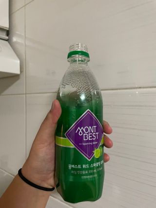 몽베스트 Montbest with Sparkling water Lime20병 — 5점을 준 리뷰어가 2022년 9월 올린 사용 사진