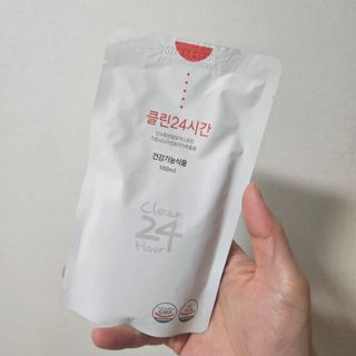 클린24시간 1BOX(5포) + 전용보틀(500ml) — 5점을 준 리뷰어가 2023년 4월 올린 사용 사진