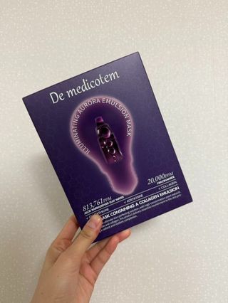 더메디코템 일루미네이팅 오로라 에멀젼마스크 — 4점을 준 리뷰어가 2025년 6월 올린 사용 사진