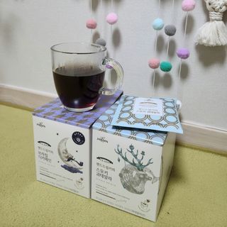 (주)쟈뎅 쟈뎅 클래스 핸드 드립 커피 10P 2종_디카페인 1종+랜덤 플레이버 1종 — 5점을 준 리뷰어가 2021년 4월 올린 사용 사진