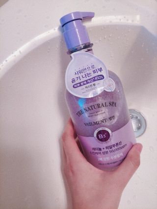벨먼 내추럴스파 수분광채 스크럽 바디워시 600ml 5종 — 5점을 준 리뷰어가 2022년 5월 올린 사용 사진