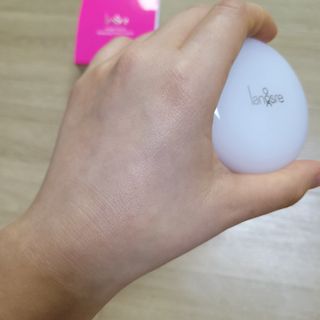 랑스레 매직피치 화이트닝 파워 화이트닝크림 — 5점을 준 리뷰어가 2021년 5월 올린 사용 사진