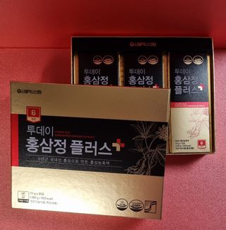 서울약사신협_투데이홍삼정플러스스틱_10g x 30포 — 5점을 준 리뷰어가 2021년 6월 올린 사용 사진