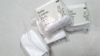 디어엘로디 프리미엄 유기농 베이비 솜티슈 40매 3 + 1 PACK — 5점을 준 리뷰어가 2021년 3월 올린 사용 사진