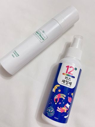 셀바이져 항균 스프레이 핸드워시 + 키즈세정제 SET — 5점을 준 리뷰어가 2021년 3월 올린 사용 사진