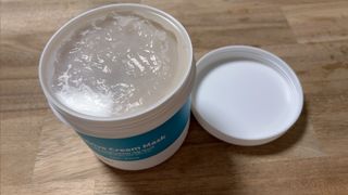 약손명가코스메틱 에오스보떼 뉴트리브 크림 마스크 솔트 500ml — 5점을 준 리뷰어가 2022년 1월 올린 사용 사진