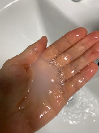 랑벨 내츄럴 딥 클렌징 오일 200ml (저자극 약산성 천연 클렌징) — 5점을 준 리뷰어가 2022년 6월 올린 사용 사진