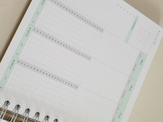 리훈 여러분의 오늘을 채워나갈 수 있도록 도와줄 오늘공부 1년용 스터디플래너 — 5점을 준 리뷰어가 2021년 4월 올린 사용 사진