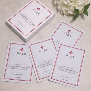 닥터마시멜로 마블러스 멀티 클리닉 마스크 — 5점을 준 리뷰어가 2021년 2월 올린 사용 사진