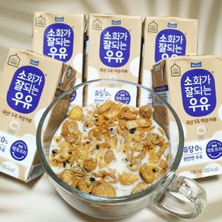 소화가 잘되는 우유 국산 5곡 미숫가루 — 5점을 준 리뷰어가 2021년 9월 올린 사용 사진