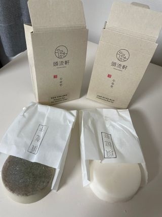 두류헌 샴푸바+컨디셔닝 린스바 머리가꿈세트 — 4.5점을 준 리뷰어가 2022년 5월 올린 사용 사진