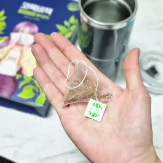 트루헬퍼 코목비책 작두콩 도라지 돌배 모과 생강 차 30티백 — 5점을 준 리뷰어가 2023년 2월 올린 사용 사진