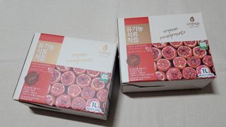 자연에온 유기농 석류 착즙 100mL 10개입 2BOX — 5점을 준 리뷰어가 2020년 12월 올린 사용 사진
