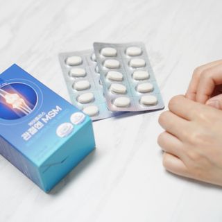 [경남제약헬스케어]케어플러스 관절엔 MSM 1000mg 60정/1개월분/관절/뼈/연골 영양/비타민D+아연/1일2정 — 5점을 준 리뷰어가 2024년 1월 올린 사용 사진
