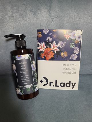 닥터레이디 밸런스 케어 워시 올인원 바디클렌져 여성청결제 — 4.5점을 준 리뷰어가 2022년 4월 올린 사용 사진