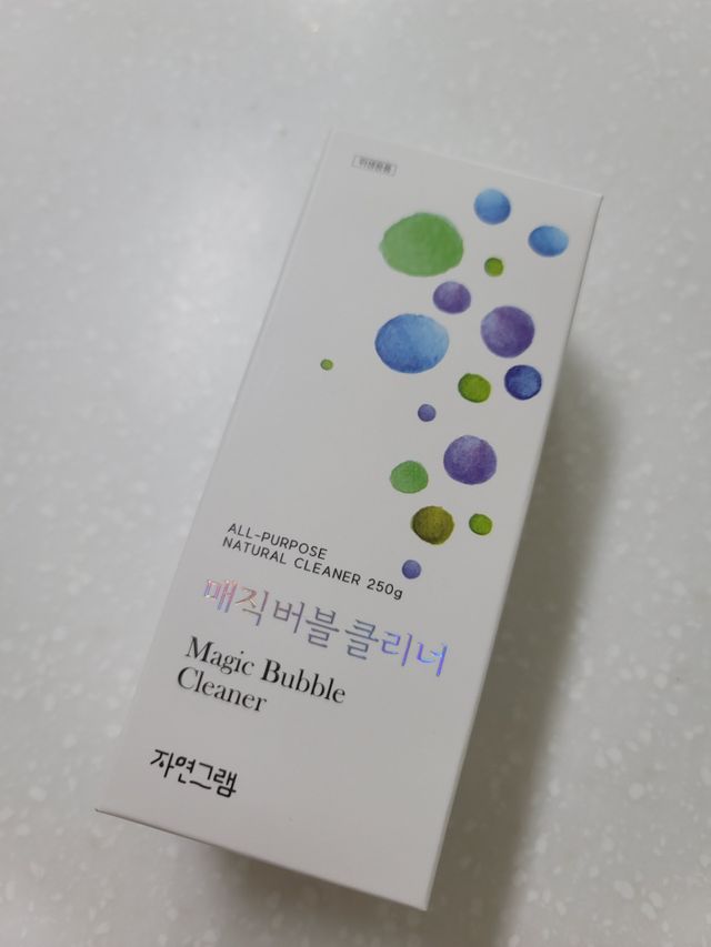 자연그램 매직버블클리너 250g 리뷰 사진