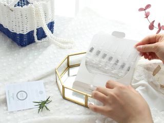 유니베르소 산소앰플 7일 집중케어 앰플 — 5점을 준 리뷰어가 2021년 4월 올린 사용 사진