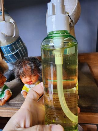 스킨큐어 산다화 순한 클렌징 동백 오일 200ml — 5점을 준 리뷰어가 2023년 8월 올린 사용 사진