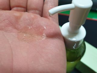 스킨큐어 산다화 순한 클렌징 동백 오일 200ml — 5점을 준 리뷰어가 2023년 3월 올린 사용 사진