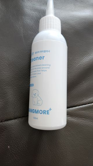 [댕모어 클리너 3종] 아이클리너 / 이어클리너 / 덴탈클리너 3종 세트 (120ml) — 5점을 준 리뷰어가 2024년 3월 올린 사용 사진