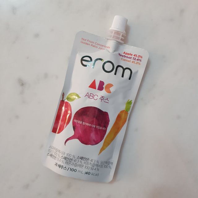 erom ABC 주스 리뷰 사진