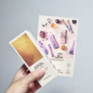 엘리샤코이 콤부차 결바이옴 앰플 — 5점을 준 리뷰어가 2021년 10월 올린 사용 사진