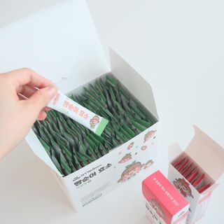아이비웰니스 빵순이 식탁 위의 필수템! 빵순이 효소 키위맛 100포 + 석류맛 14포 (총 114포) — 5점을 준 리뷰어가 2022년 12월 올린 사용 사진
