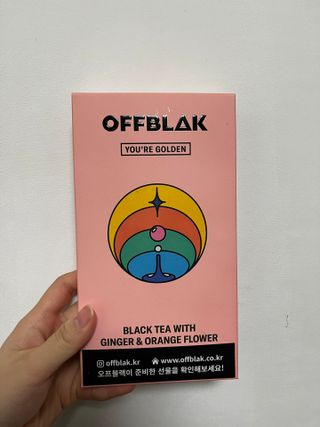 [오프블랙] 아침을 상큼하게 시작하는 에너지티! 유아골든 블렌딩홍차 12T — 5점을 준 리뷰어가 2021년 11월 올린 사용 사진