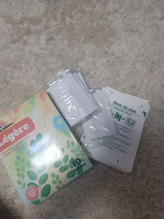 [레제르] 아로마 수액패치 발패치 10매입 - 라벤더향/유칼립투스향/대나무향 — 5점을 준 리뷰어가 2022년 2월 올린 사용 사진
