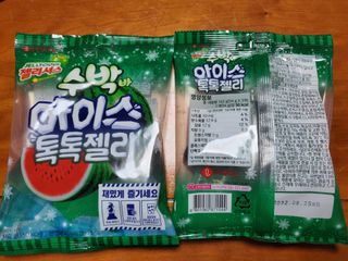 롯데제과 죠스바 아이스 톡톡 젤리 — 5점을 준 리뷰어가 2021년 10월 올린 사용 사진