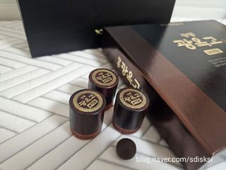 광동생활건강 프리 미션 [광동] 광옥고 보력환 (3.75 g x 30환) — 5점을 준 리뷰어가 2025년 7월 올린 사용 사진