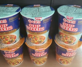NISSIN 닛신 컵누들  4종 - 씨푸드오리지날, 씨푸드 스파이시, 씨푸드 커리, 씨푸드 XO소스 — 5점을 준 리뷰어가 2022년 5월 올린 사용 사진