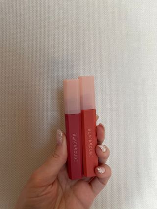 [블랙루즈]하프앤하프틴트 10종 中 택1+랜덤1 — 5점을 준 리뷰어가 2021년 2월 올린 사용 사진