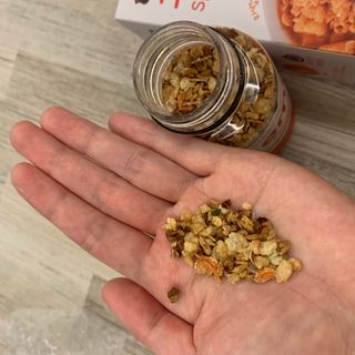 더밥  고추마녀 라볶이 +  나이스미 무설탕 현미후레이크 — 5점을 준 리뷰어가 2021년 10월 올린 사용 사진