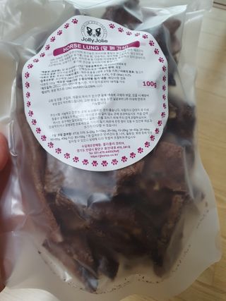 [졸리졸리]말 폐(HORSE LUNG) — 5점을 준 리뷰어가 2023년 1월 올린 사용 사진