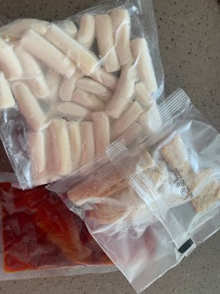 응큼떡볶이 — 5점을 준 리뷰어가 2021년 3월 올린 사용 사진