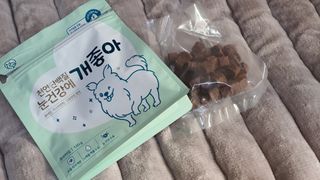 My Pet Care 천연단백질 눈건강에 개좋아 — 5점을 준 리뷰어가 2021년 1월 올린 사용 사진