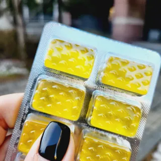 마요라 히말라야 솔트 캔디 2종-페퍼민트 맛, 라임민트 맛 — 5점을 준 리뷰어가 2022년 12월 올린 사용 사진