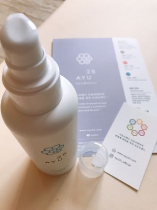 AYU25[아유트웬티파이브] 피부건강에 꼭 필요한 pH 약산성 와일드 로즈토너 — 5점을 준 리뷰어가 2021년 4월 올린 사용 사진