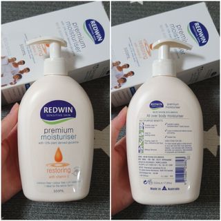 H365 Redwin Premium Moisturiser 레드윈 프리미엄 모이스춰라이저 500ml — 5점을 준 리뷰어가 2021년 4월 올린 사용 사진