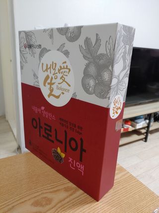서울약사신협_내몸애생발란스아로니아_70ml x 30포 — 5점을 준 리뷰어가 2021년 6월 올린 사용 사진